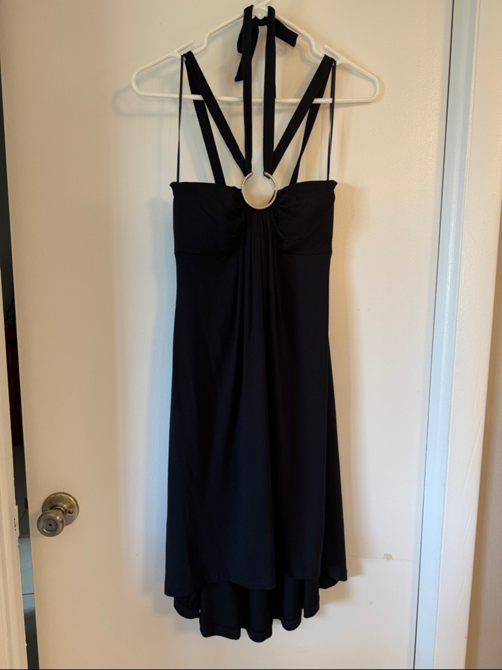 Cache Strappy Cocktail Dress